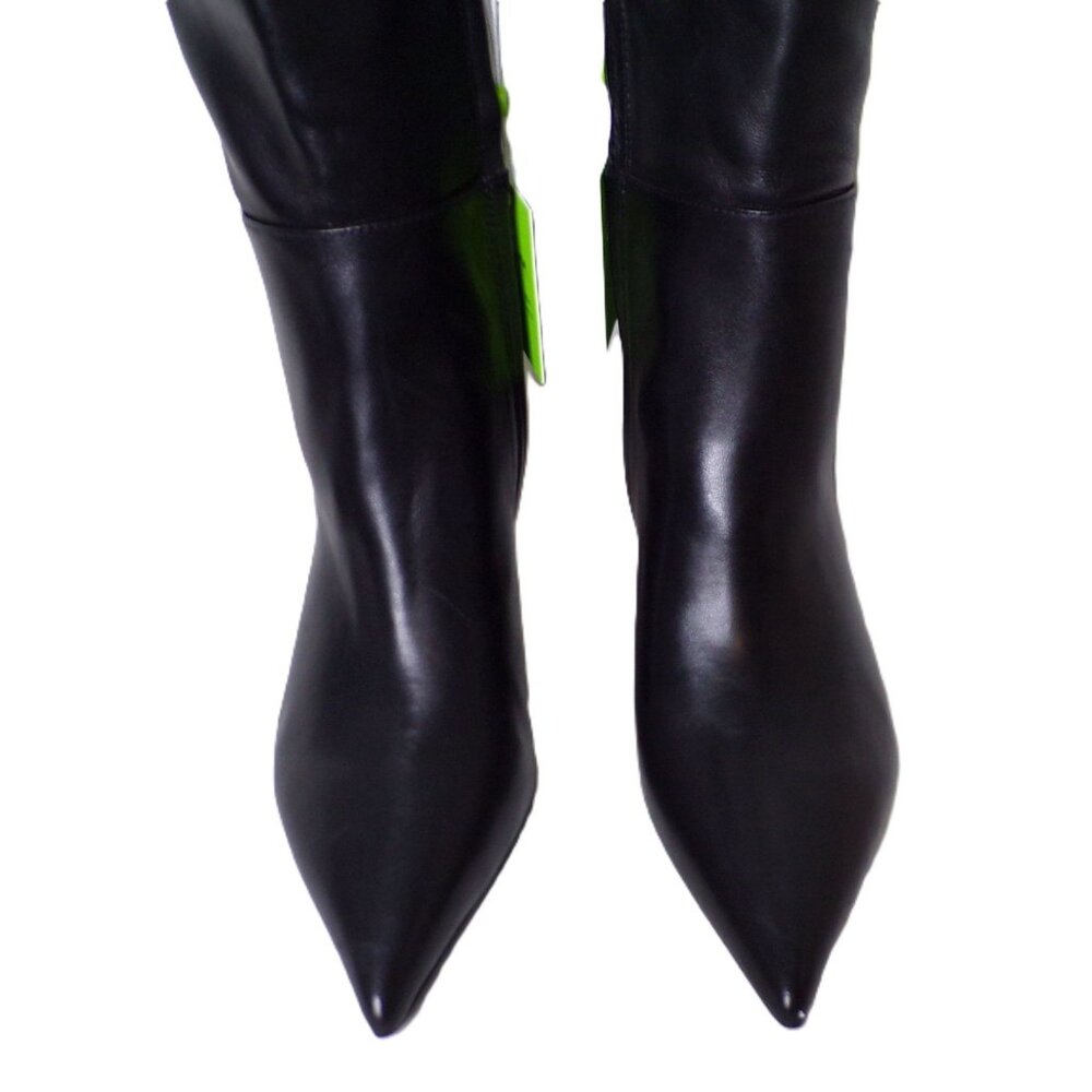 🆕SAM EDELMAN Taylin Knee High Kitten Heel Boot Wide Calf Black 8 - Picture 8 of 15